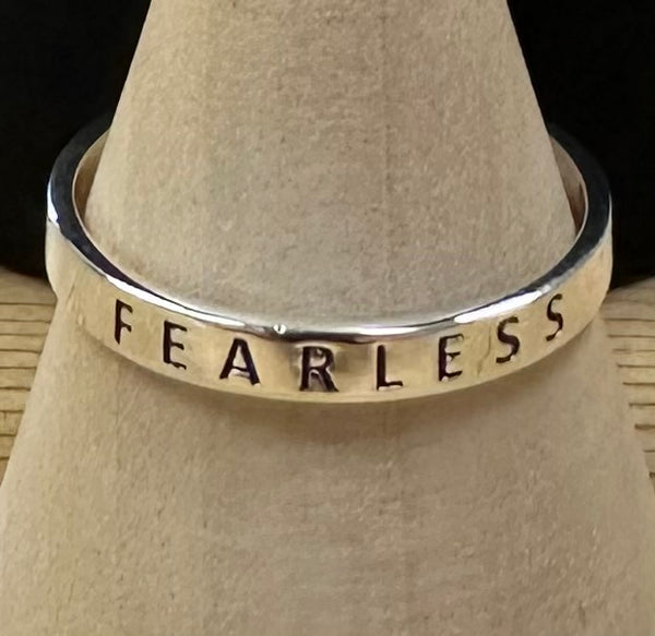 Fearless Sterling Silver .925 Band