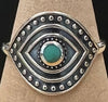 Anillo de plata de ley .925 con diseño de mal de ojo