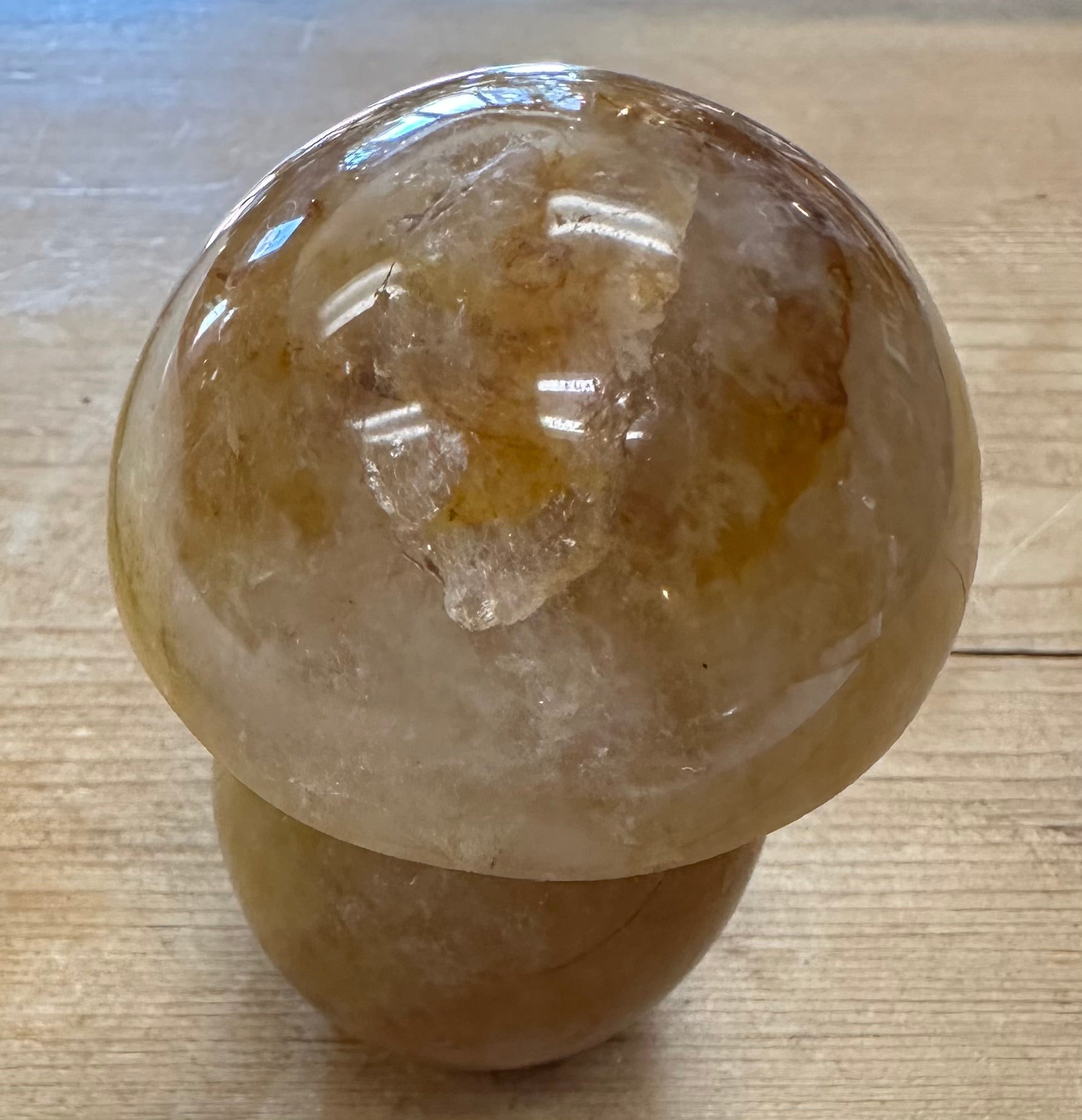 Hematoid Fire Quartz & Golden Healer