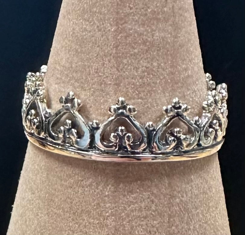 Princess Sterling Silver Eternity Band