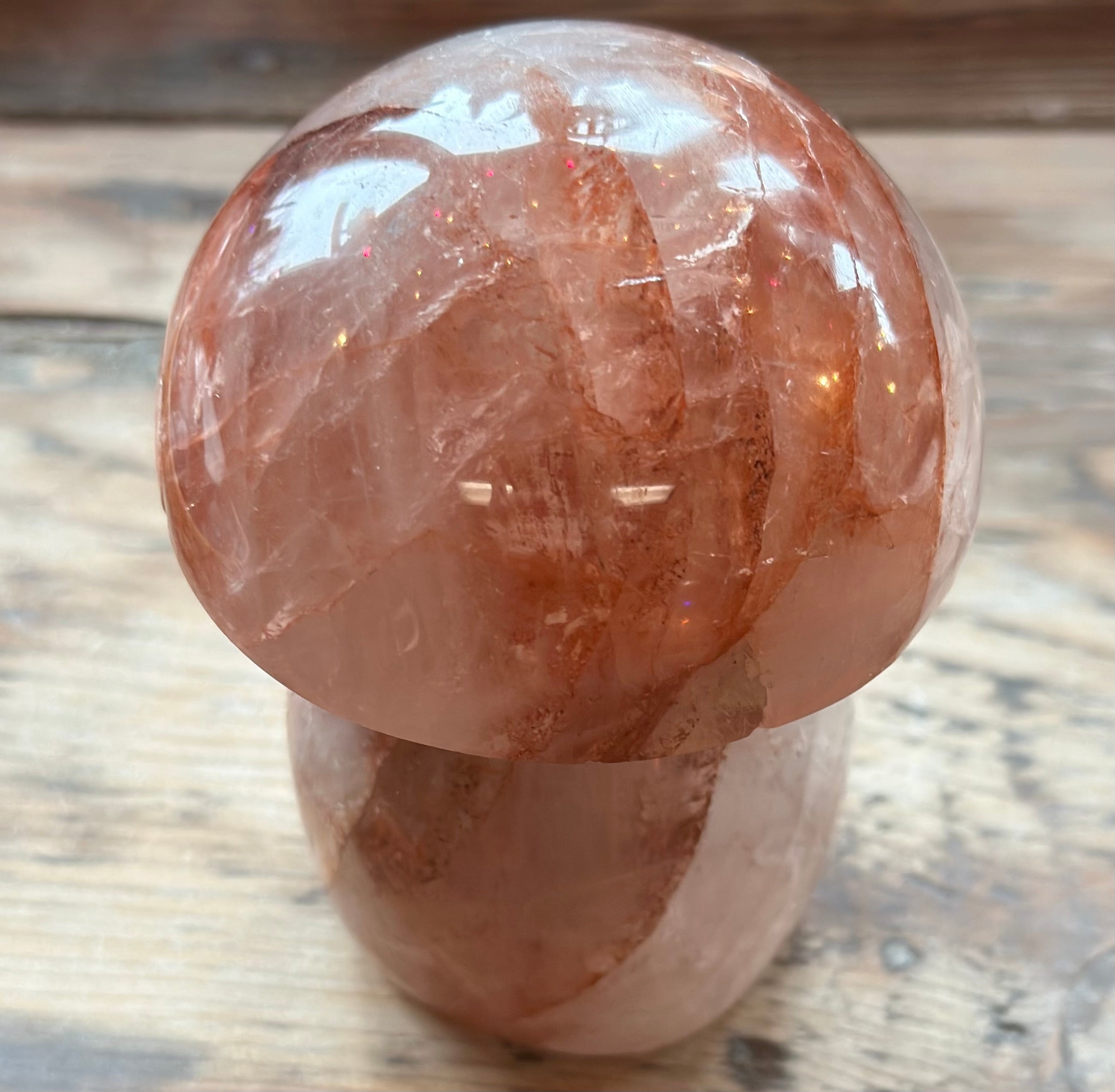 Hematoid Fire Quartz & Golden Healer