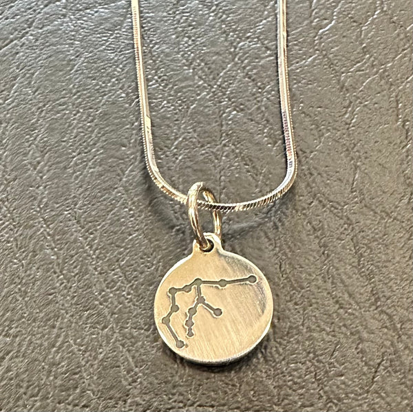 Star Path Zodiac Pendant