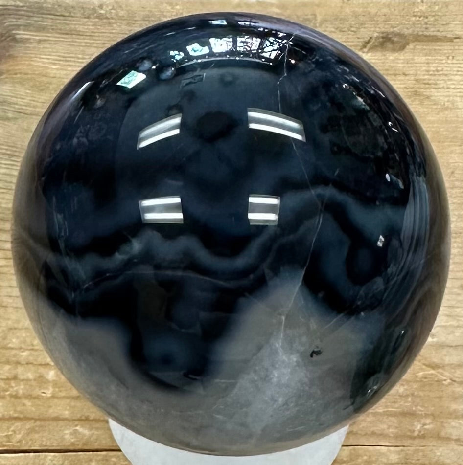 Botryoidal Black Agate