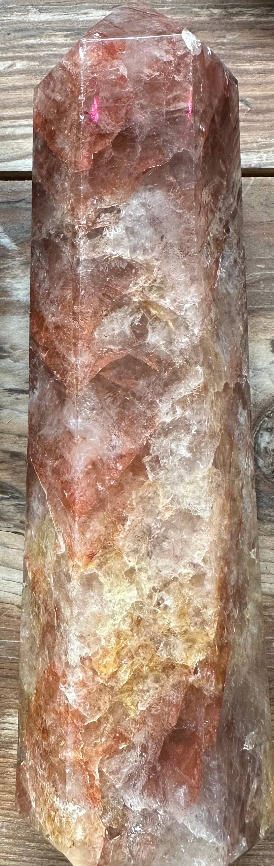 Hematoid Fire Quartz & Golden Healer