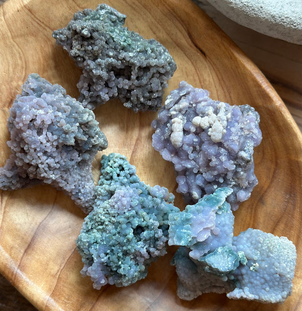 Grape Agate Specimens