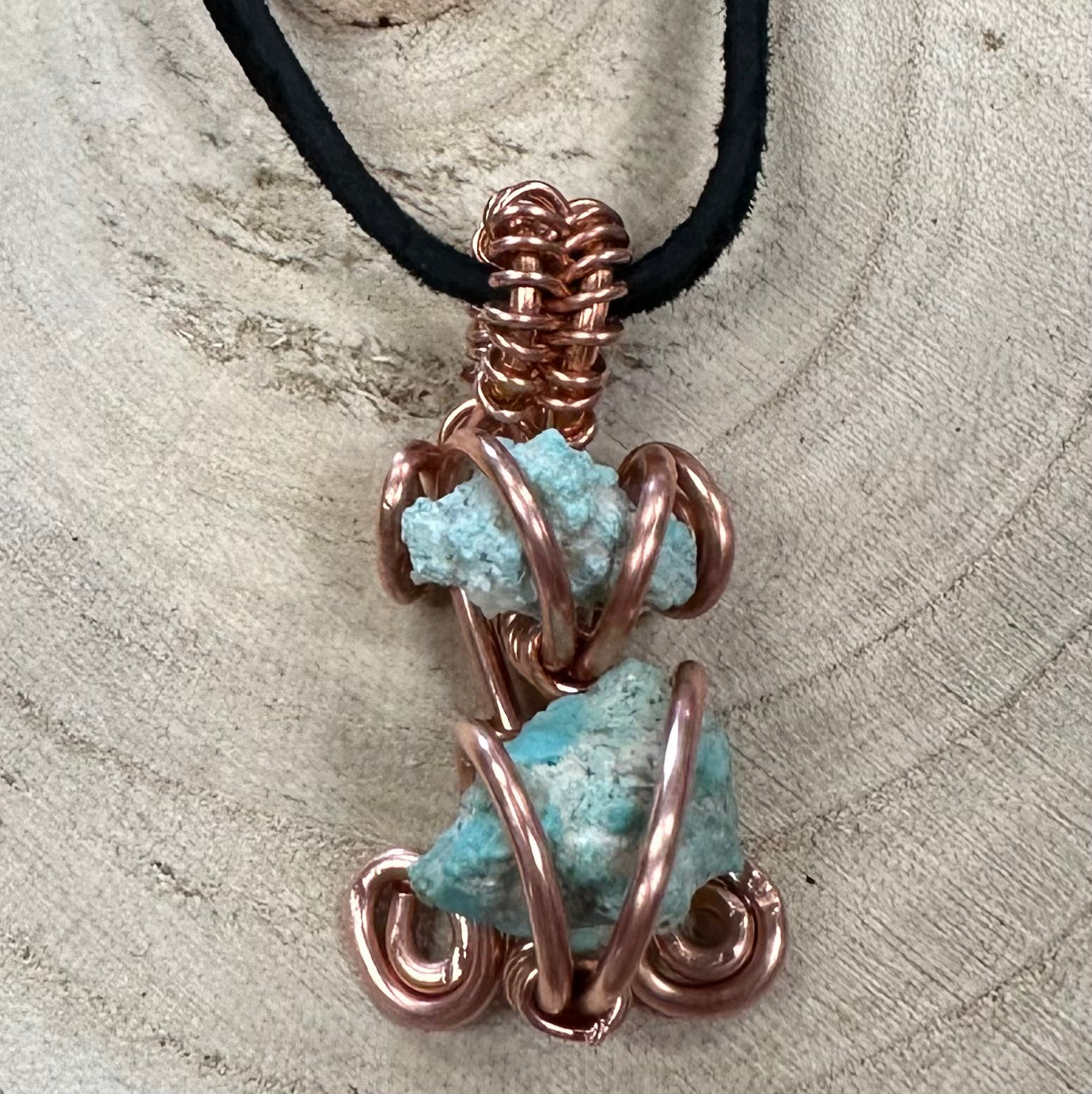 Braden’s Hand-wrapped Copper Creations