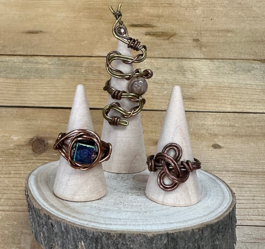 Braden’s Hand-wrapped Copper Creations
