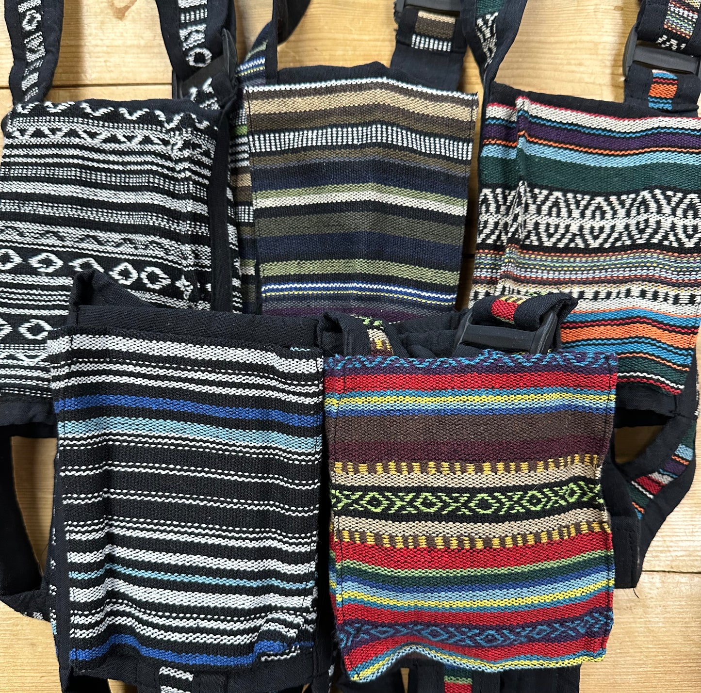Bolsas de cáñamo y algodón de comercio justo
