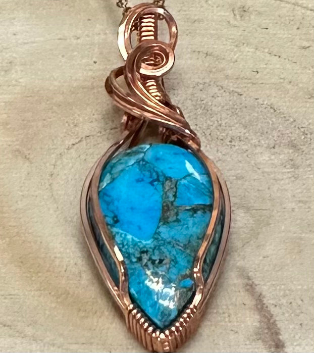 Wire Hand Wrapped Jewelry