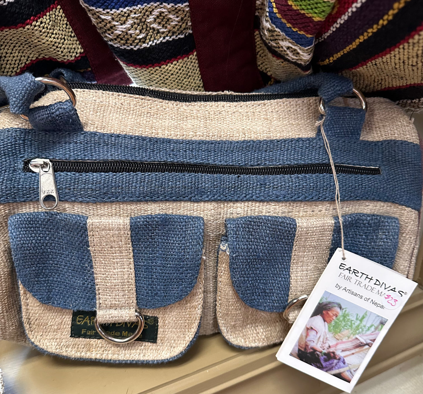 Fair Trade Hemp & Cotton Bags