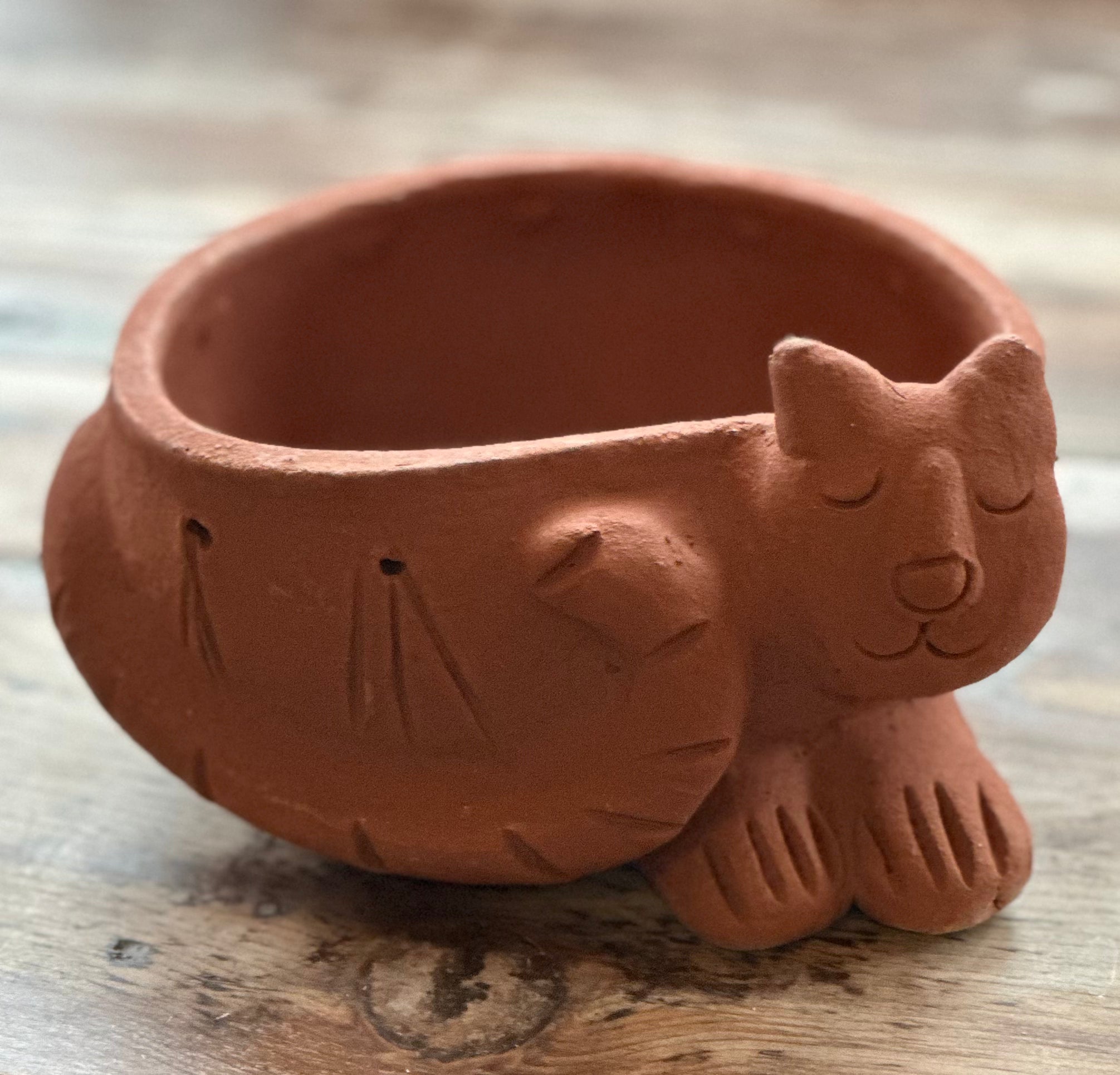 Jardineras de terracota de comercio justo