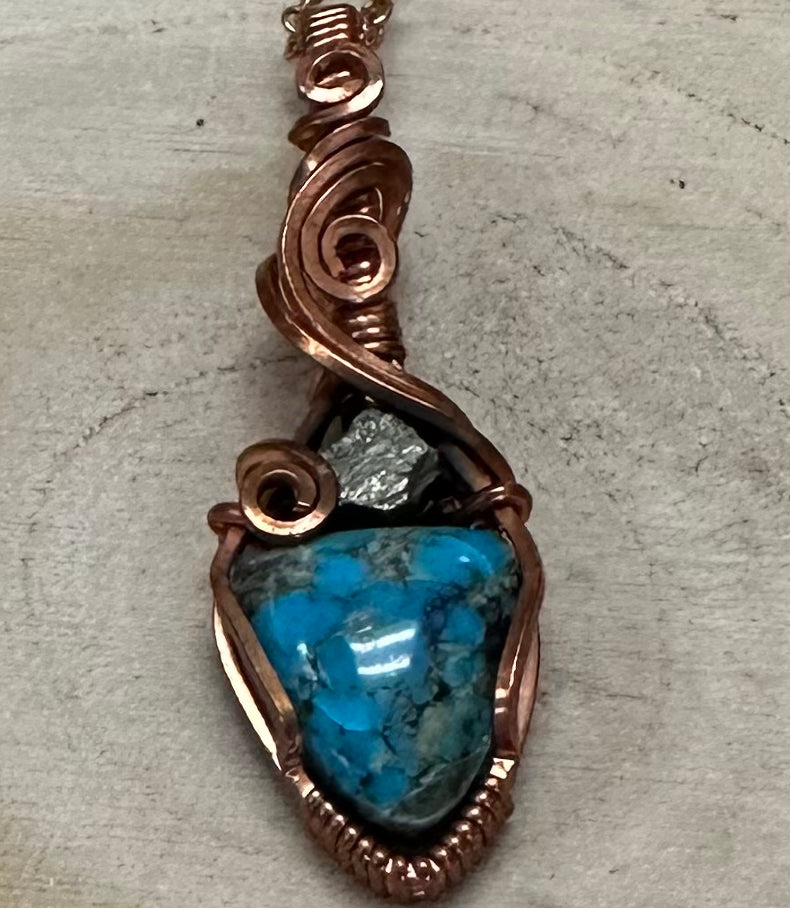 Wire Hand Wrapped Jewelry