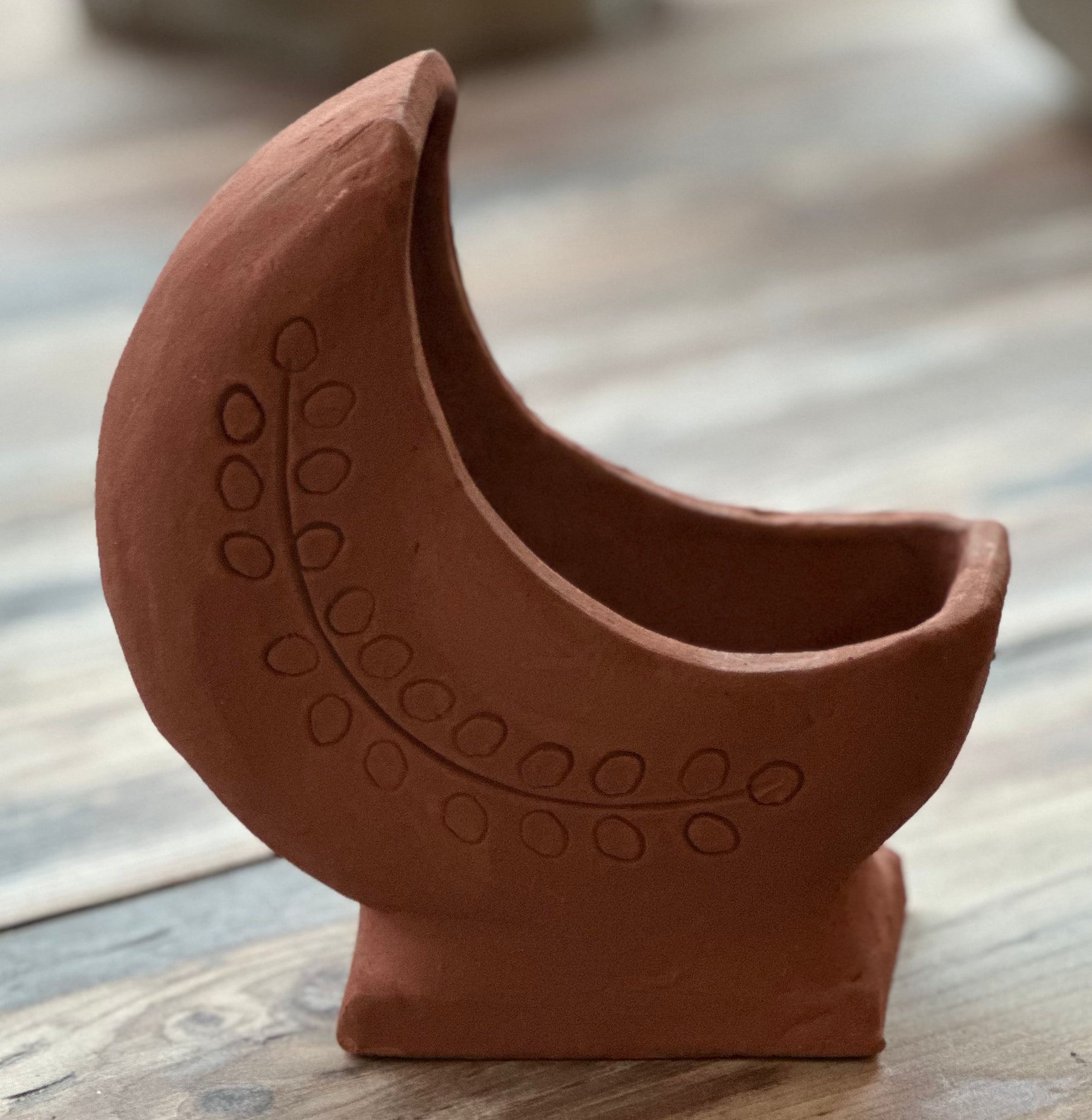 Jardineras de terracota de comercio justo