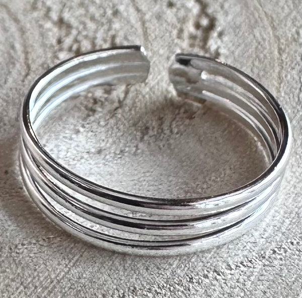 Anillos para los dedos del pie en plata de ley .925