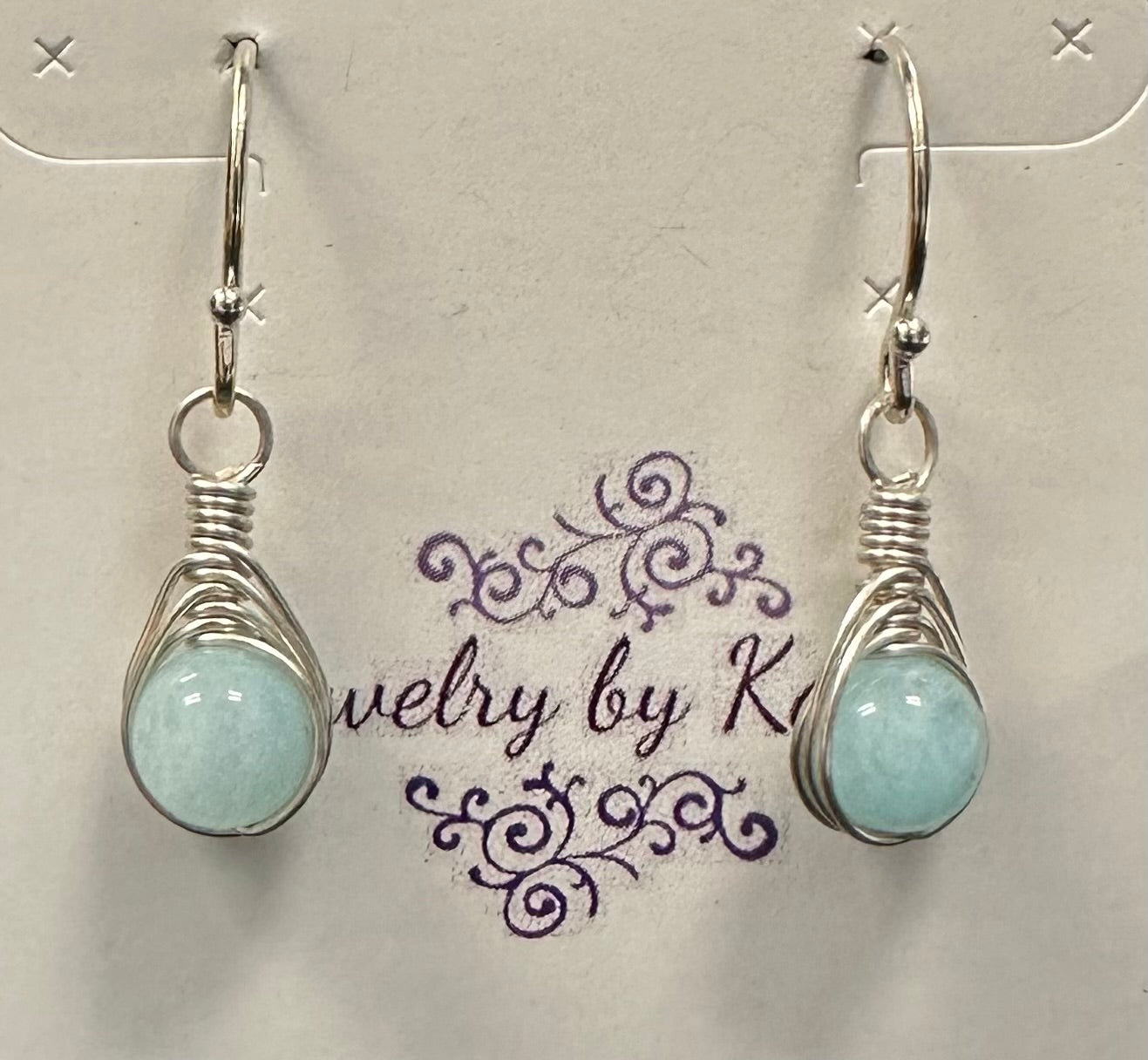 Wire Hand Wrapped Jewelry by Kaley