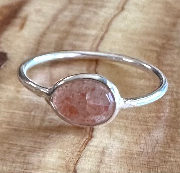 Sunstone & Sterling Silver