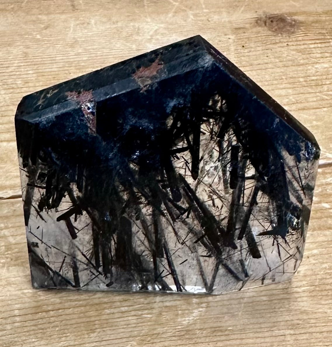 Tourmaline in Quartz