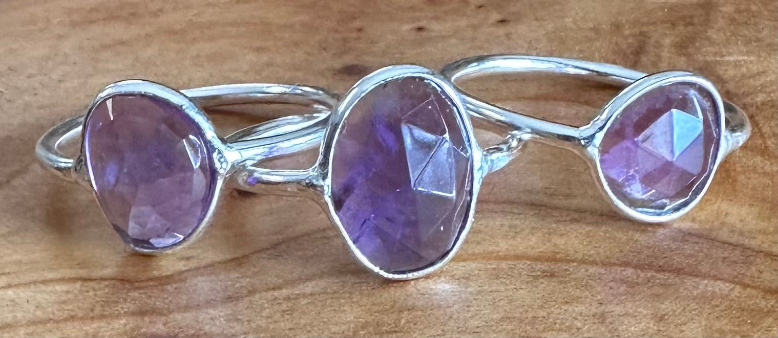 Amethyst & Sterling Silver