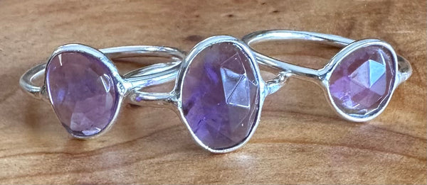 Amethyst & Sterling Silver
