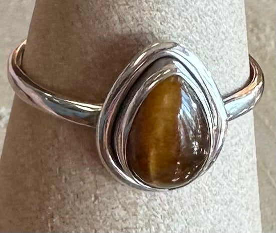 Tiger Eye Sterling Silver