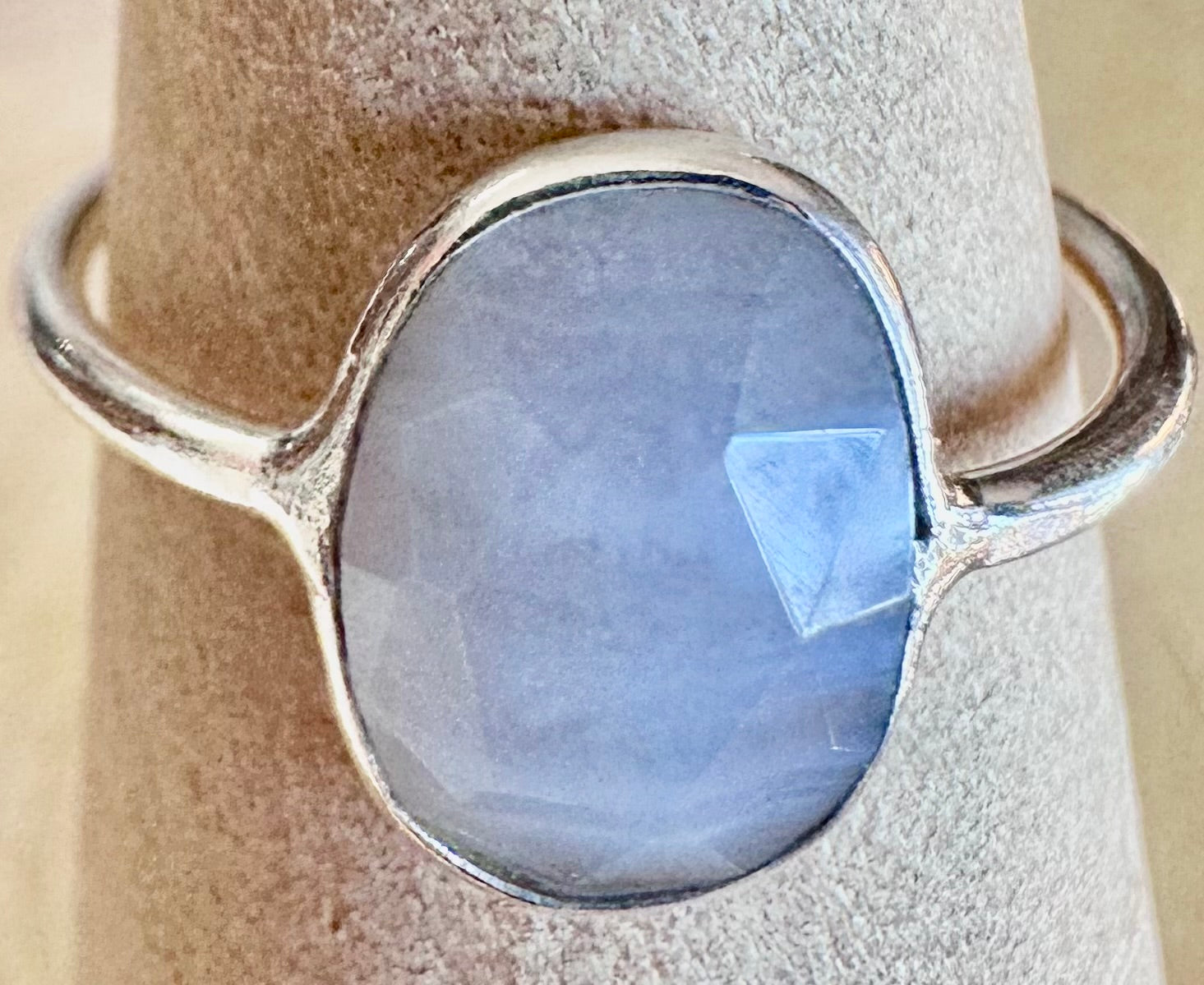 Blue Lace Agate & Sterling Silver