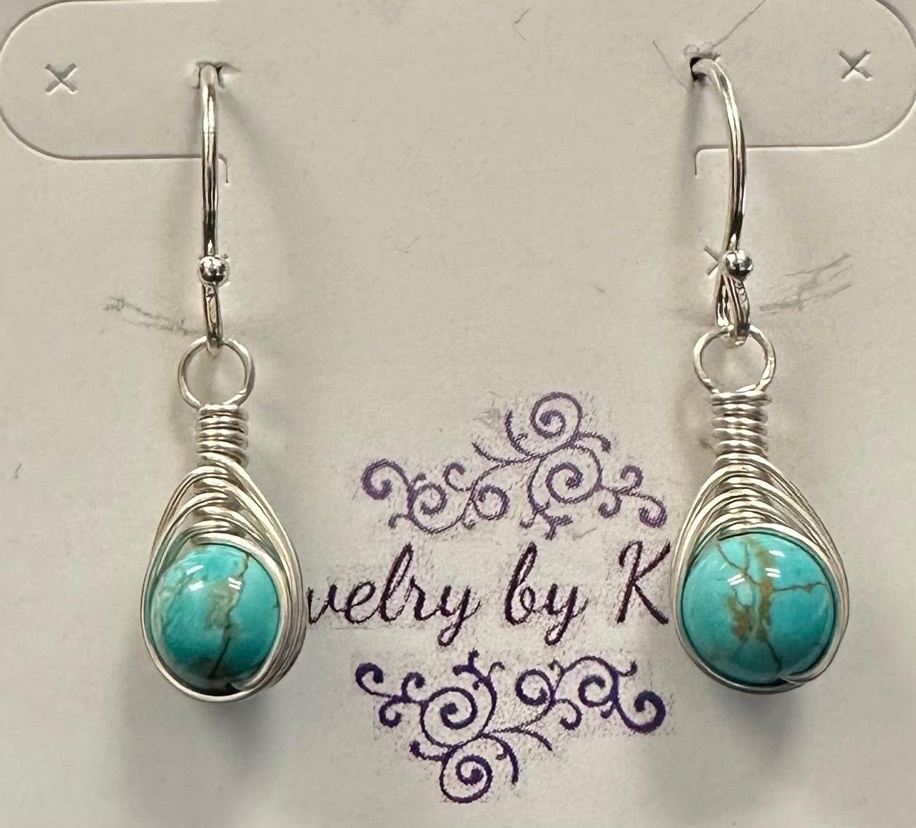 Wire Hand Wrapped Jewelry by Kaley