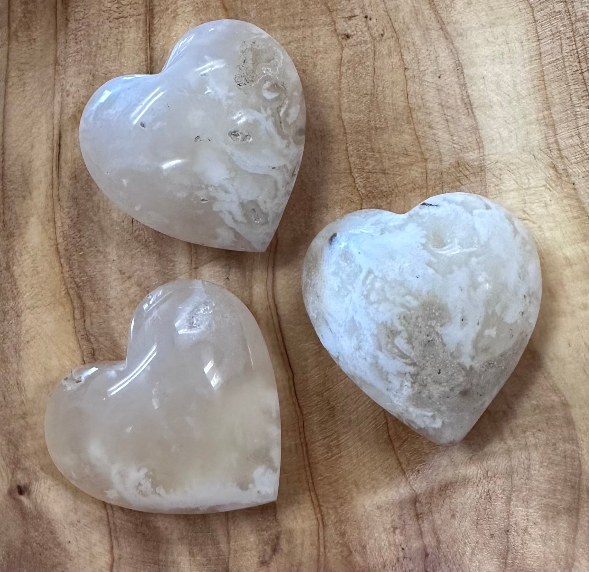 Snow White Lace Agate