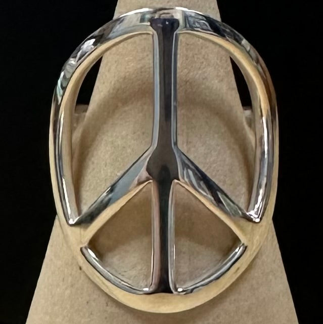 Peace Bold Ring