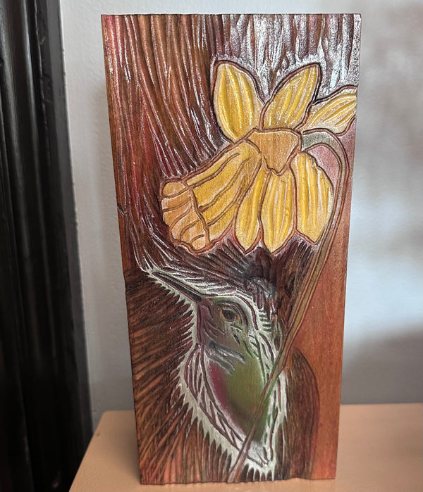 Arte tallado en madera de Gary Grana