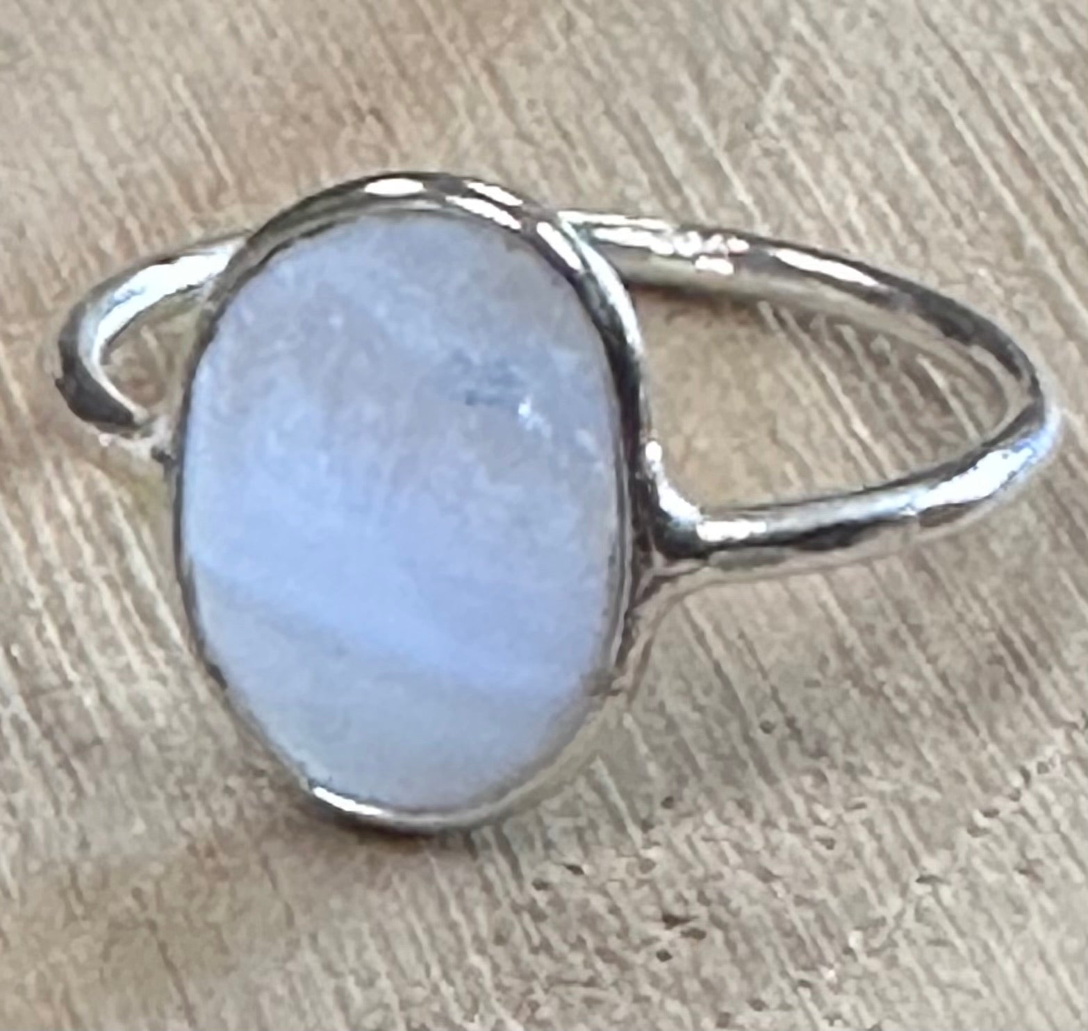 Blue Lace Agate & Sterling Silver