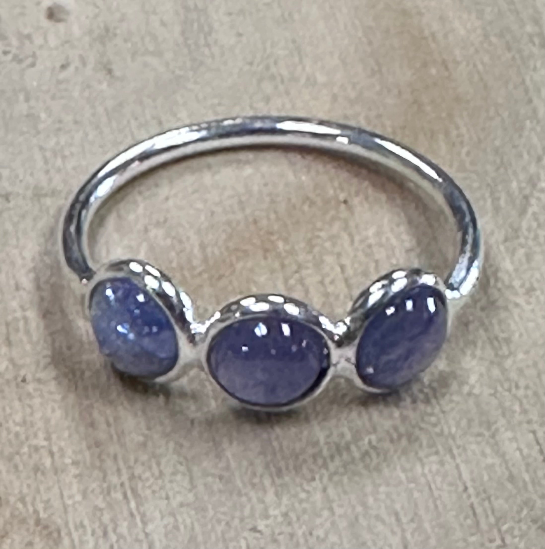Tanzanite & Sterling Silver