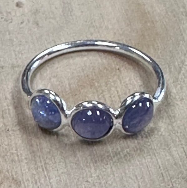 Tanzanite & Sterling Silver