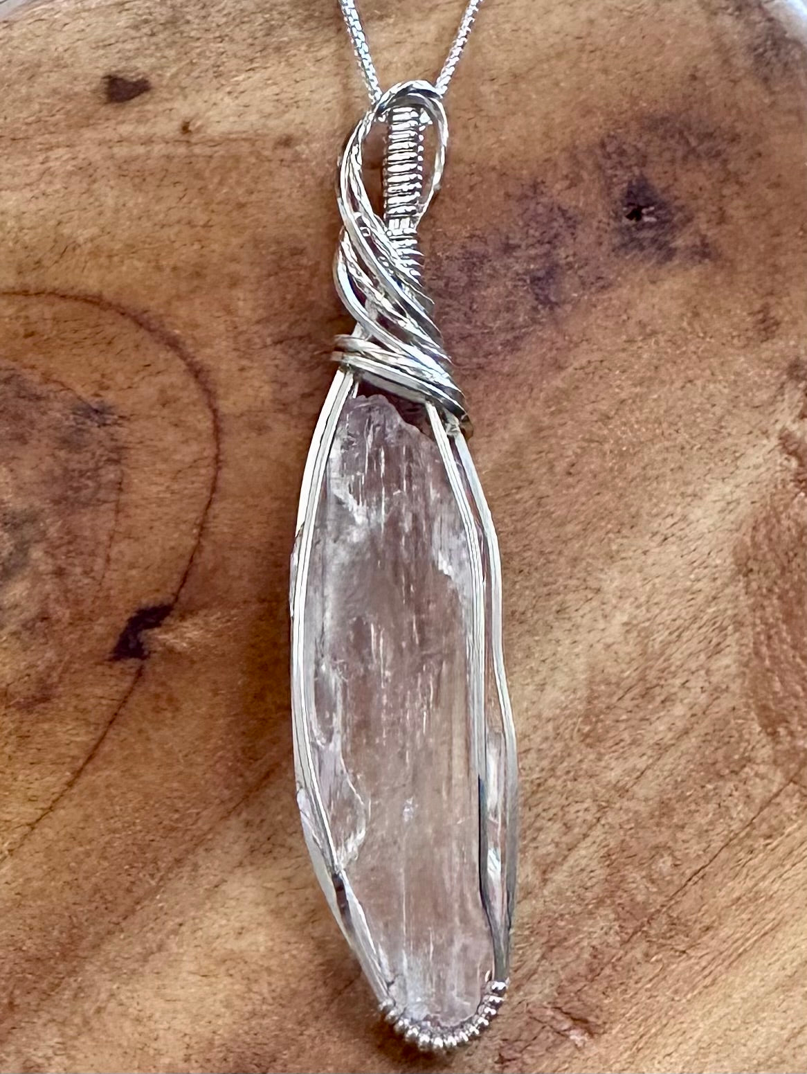 Kunzite & Sterling Silver