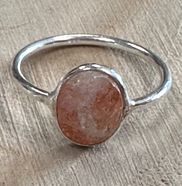 Sunstone & Sterling Silver