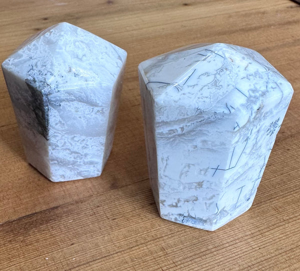 Snow White Lace Agate