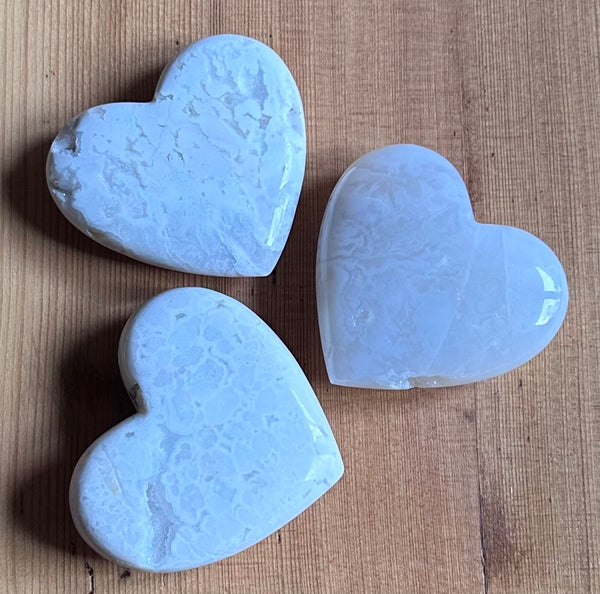 Snow White Lace Agate