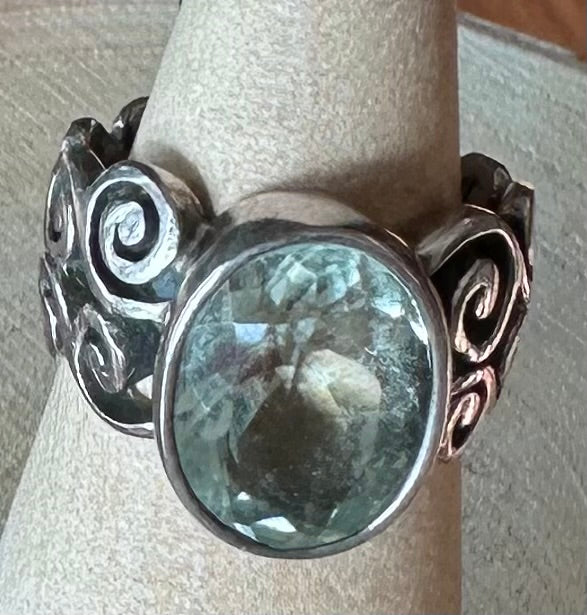 Aquamarine & Sterling Silver