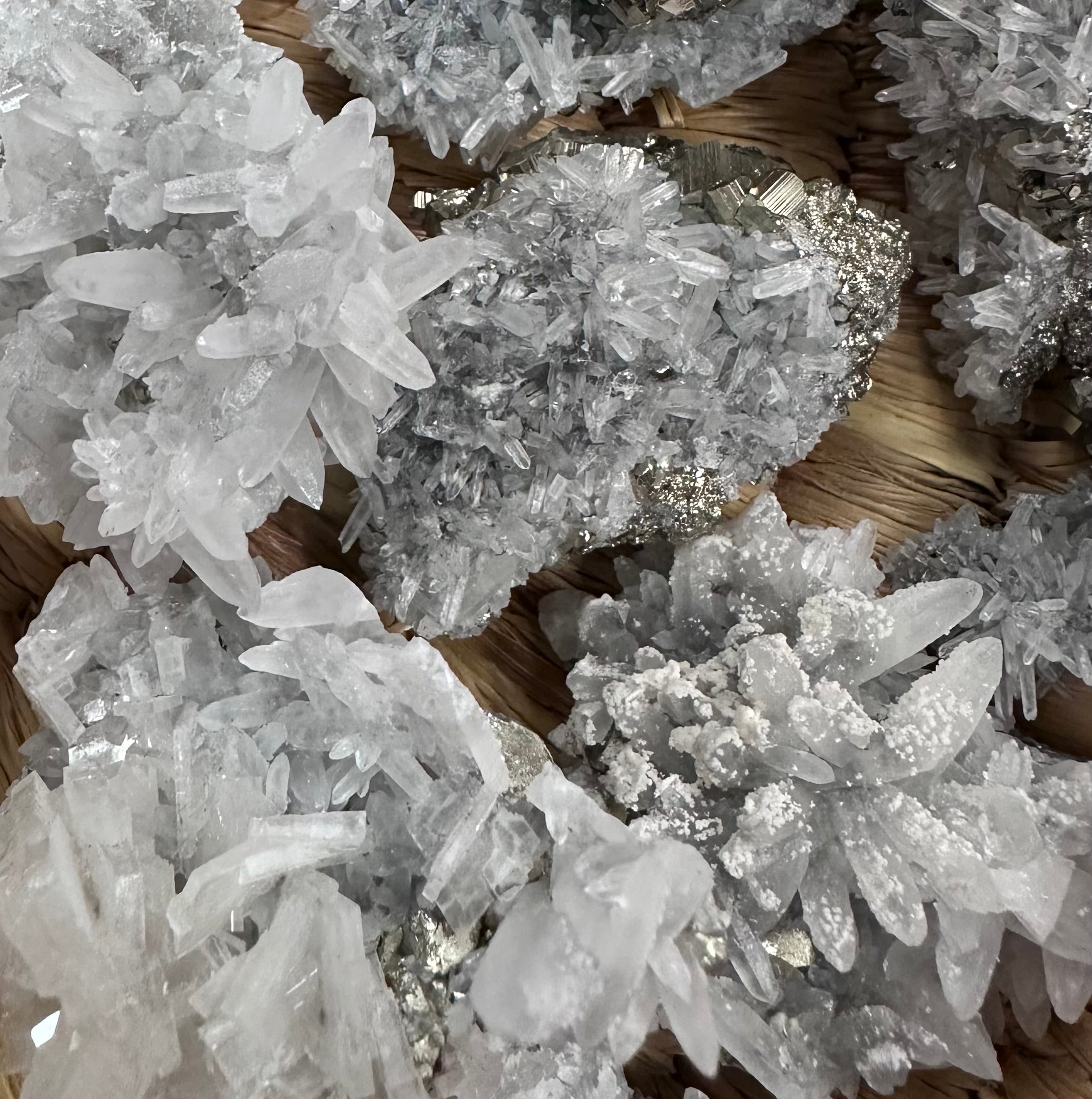 Pyrite & Quartz Clusters