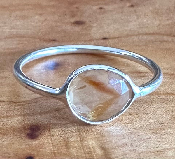 Citrine & Sterling Silver