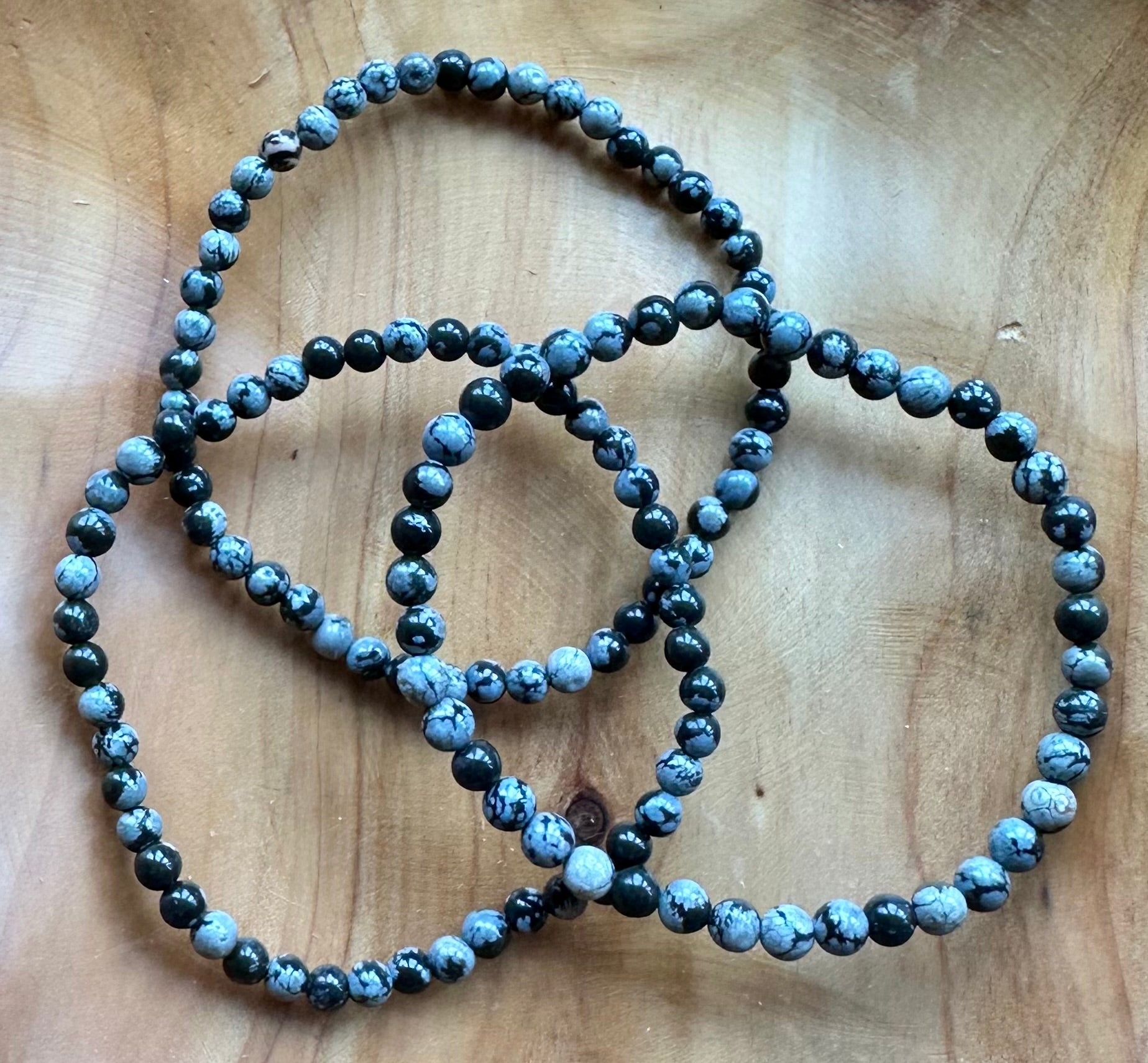 Obsidian Snowflake