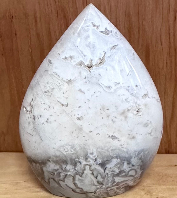 Snow White Lace Agate
