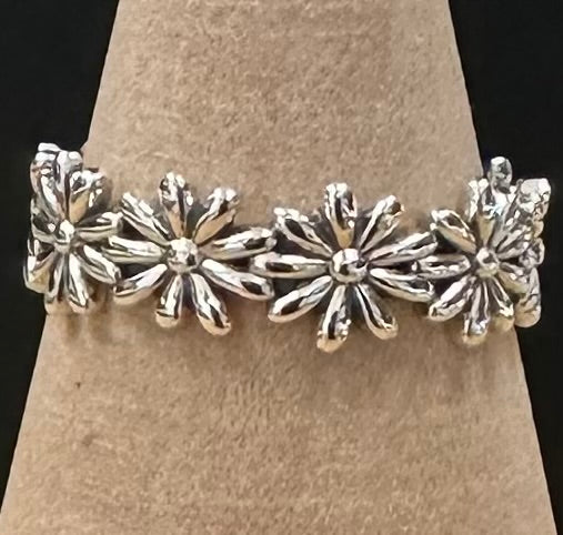 Daisy Sterling Silver .925 Ring