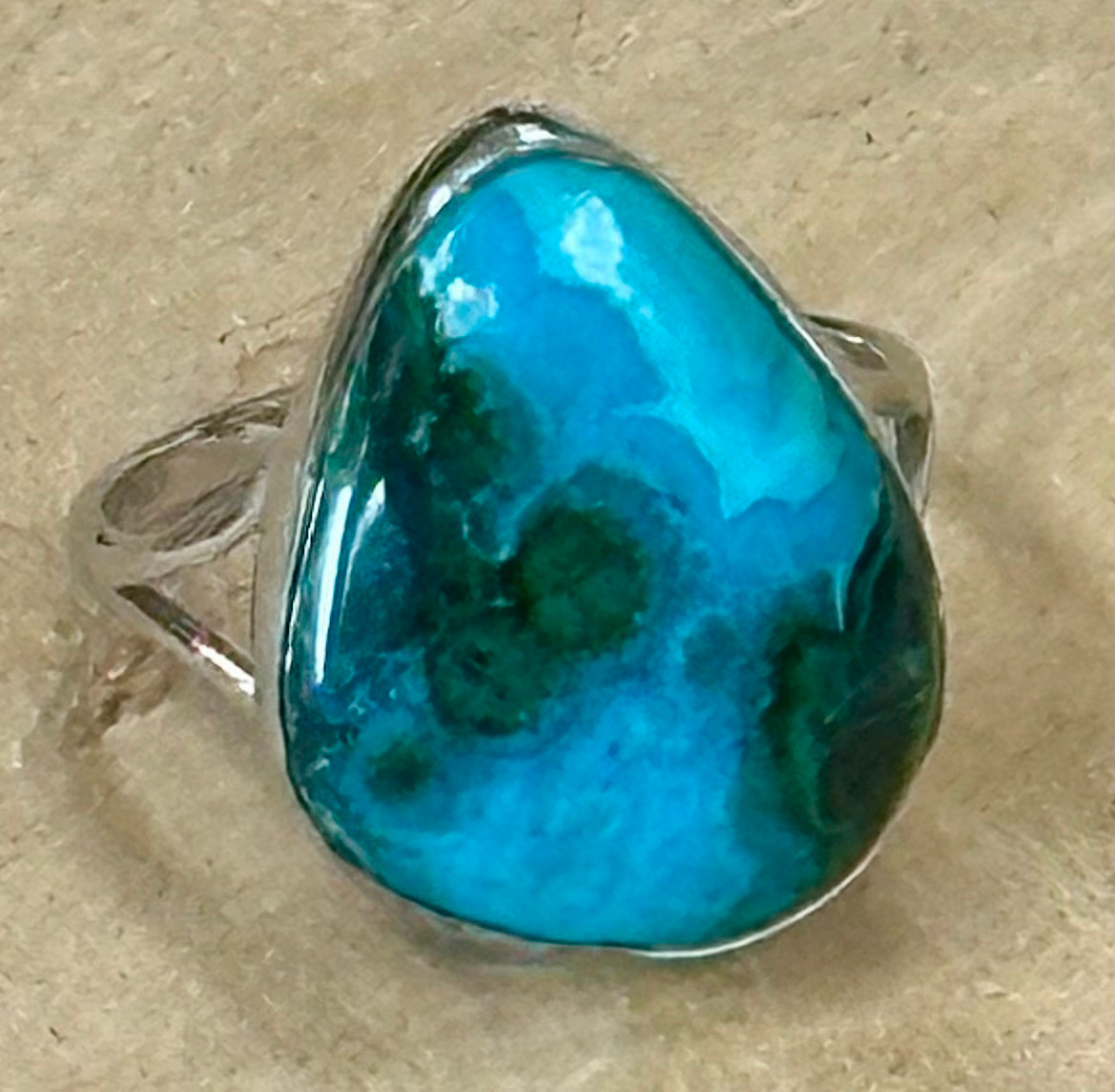 Azurite Malachite & Sterling  Silver