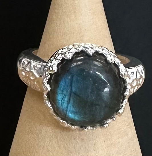 Labradorite Sterling Silver Ring