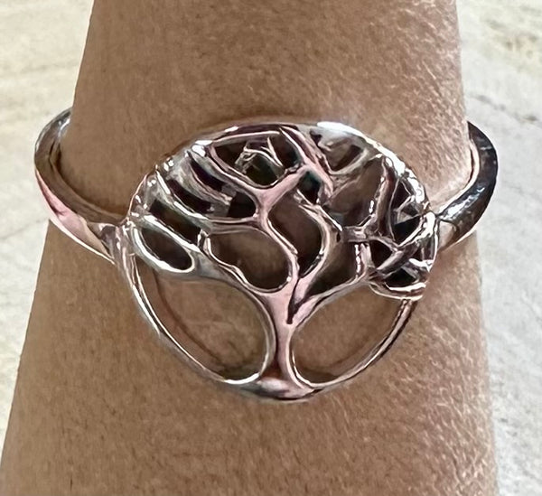 Sterling Silver Tree of Life Ring