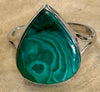 Malachite & Sterling Silver Ring