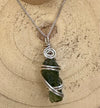 Moldavite & Sterling Silver