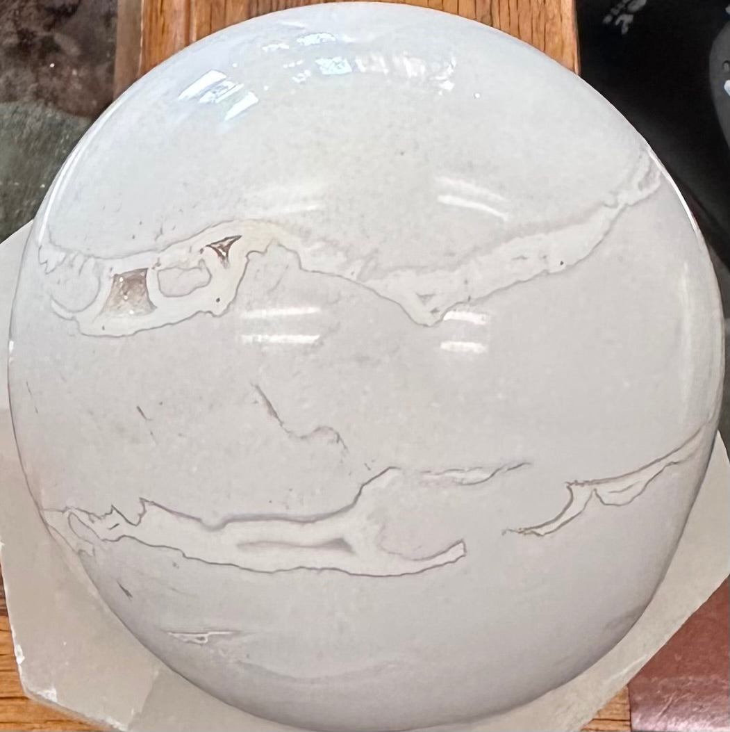 Snow White Lace Agate