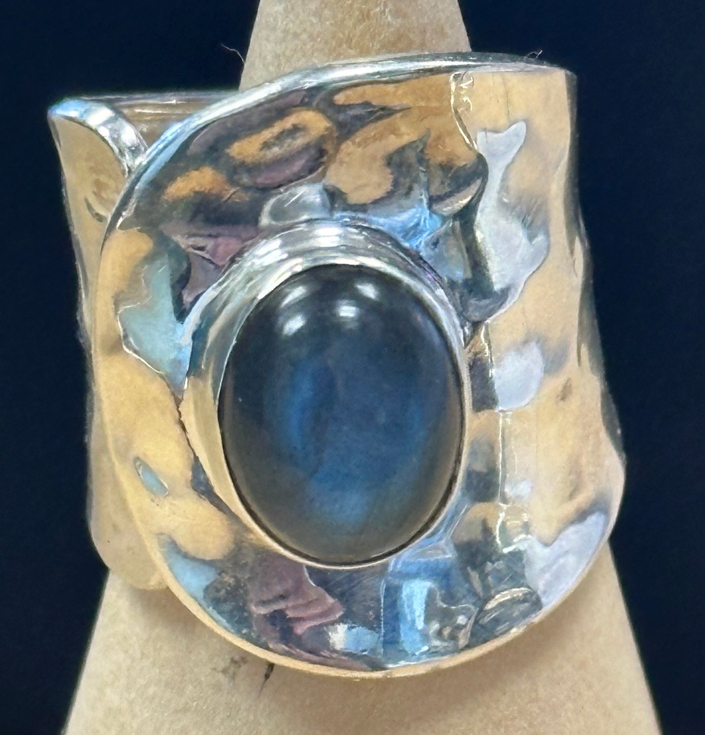 Labradorite Sterling Silver Ring