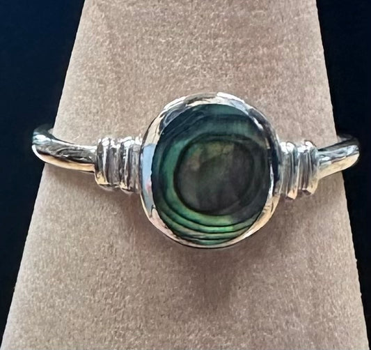 Abalone Sterling Silver .925 Ring